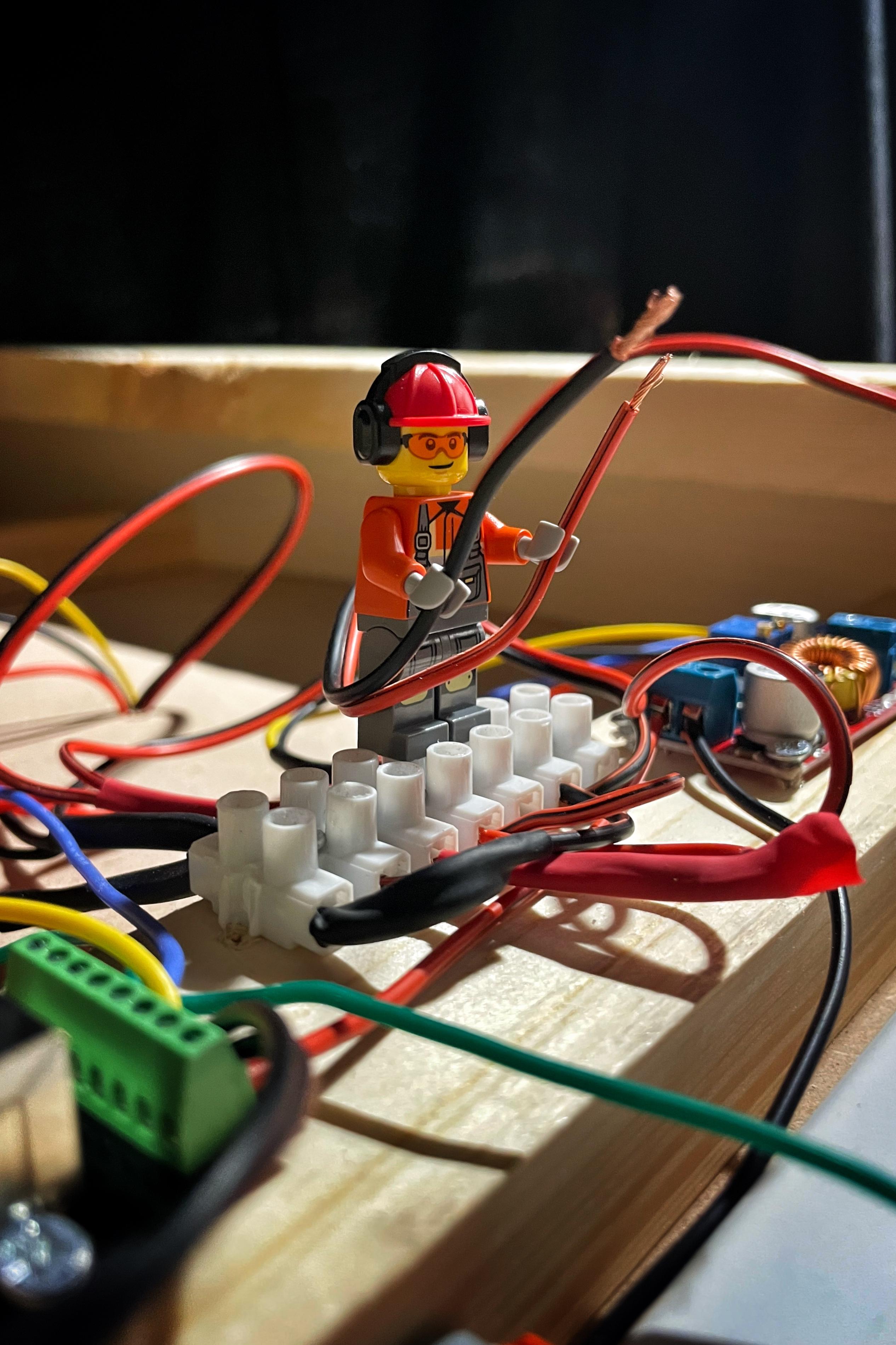LEGO® electronics and wiring